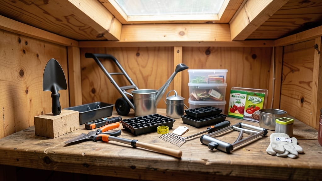 Best Gardening Tools for Small Wooden Shed Spaces: Space-Saving Picks With Storage Hacks