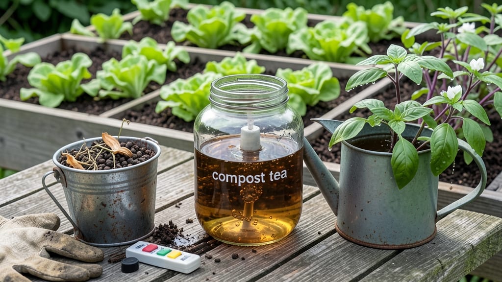 Compost Tea for Garden: How to Brew and Use It for Plant Growth Boosts