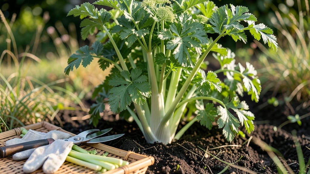 Garden Celery Harvest: When to Cut for Crunchy, Regrown Stems