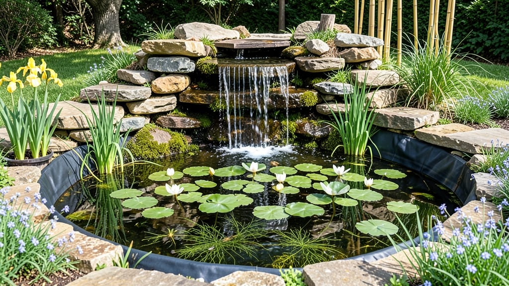 Garden Pond Waterfall: Design Ideas That Blend Seamlessly Into Landscapes
