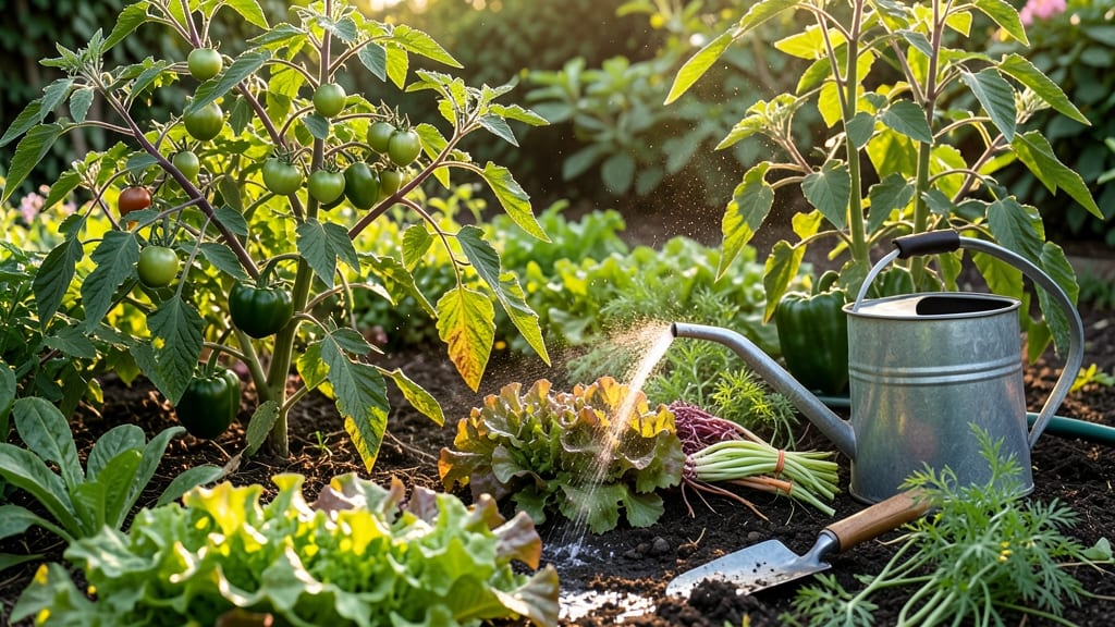 Best Time to Water Vegetable Gardens: Early Morning Secrets for Zero Waste Evaporation