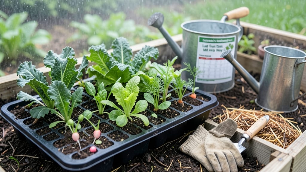 When to Plant a Vegetable Garden in Seattle: Microclimate-Smart Deadlines for Zero-Frost Risk Crops
