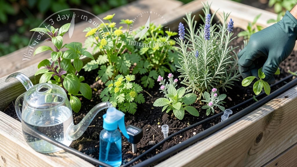 How Often to Water Herb Garden: Soil-Moisture Tricks for Lush Growth Without Overwatering