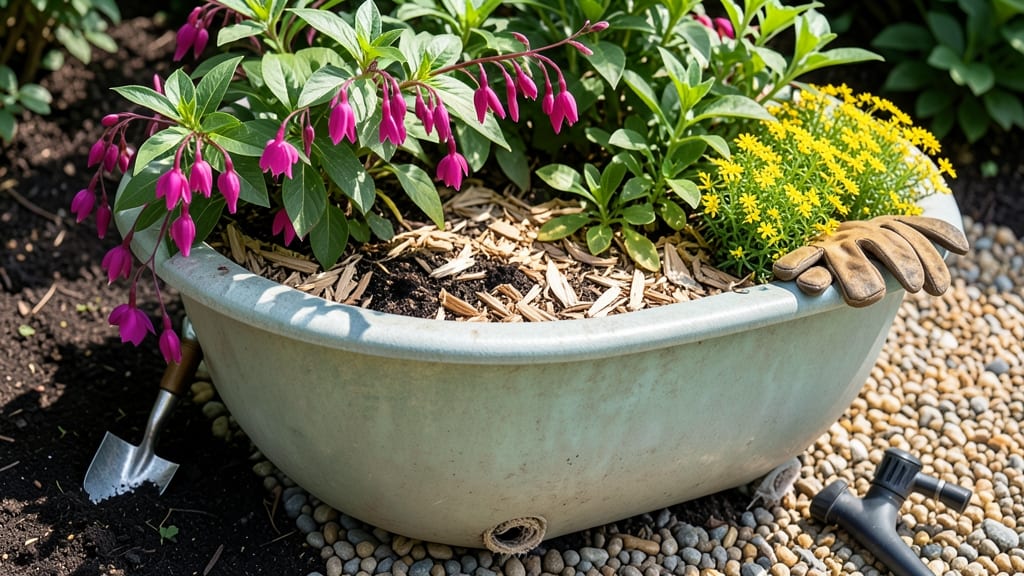 What Is a Garden Bathtub: DIY Materials and Creative Uses for Small Spaces