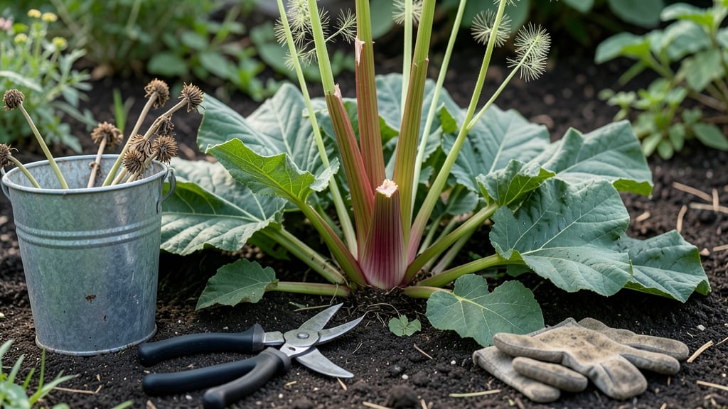 Gardeners Should Remove Rhubarb Flower Stalks to Boost Fruit Growth: Why It Doubles Harvest Size and When to Do It