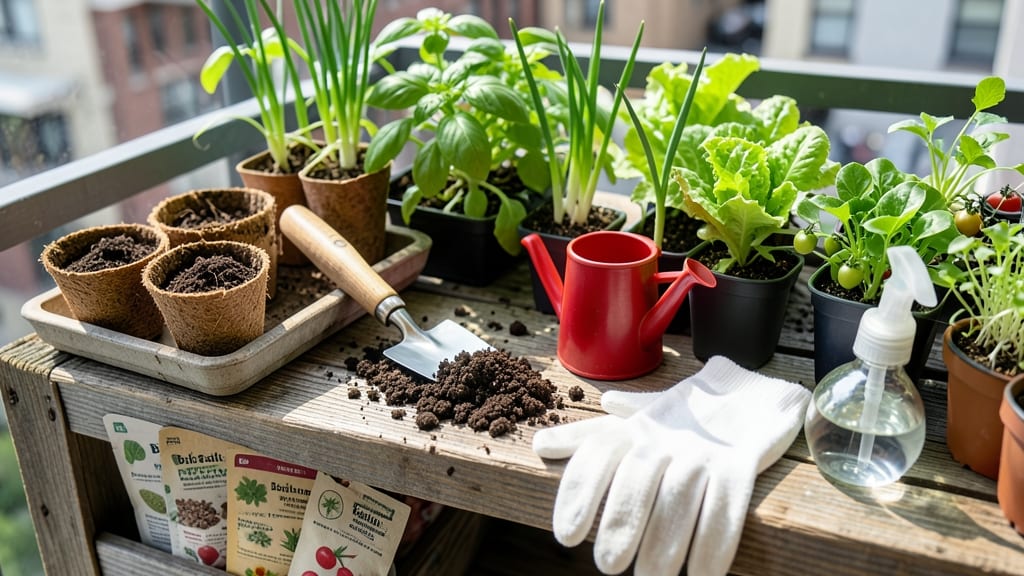 Urban Garden Seeds: Best Varieties for Small Spaces and Fast Growth