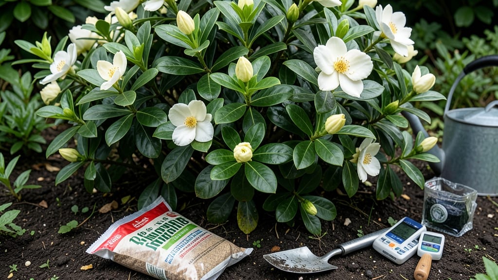 Gardenia Flower Fertilizer: Acid-Loving Feeds for Fragrant Blooms Year Round