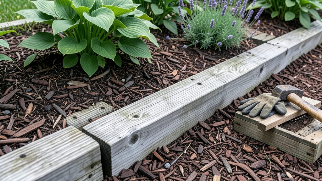 Are Railroad Ties Safe for Gardens: Chemical Risks and Plant-Safe Alternatives