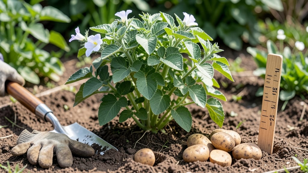 Potato Spacing in Garden: Optimal Distances for Bounty and Airflow