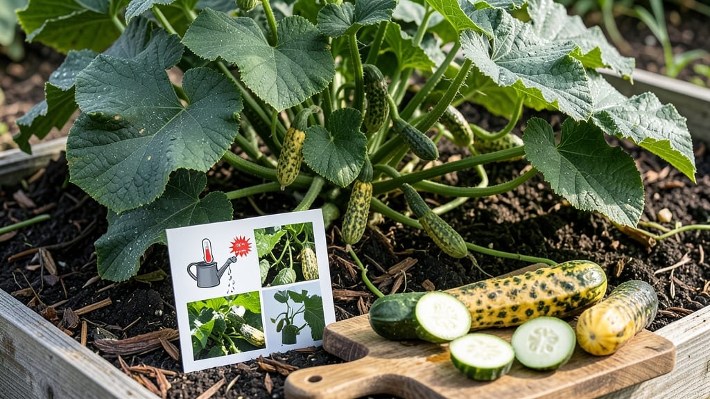 Why Are My Garden Cucumbers Bitter: 5 Fixes for Sweet, Crisp Flavor Fast