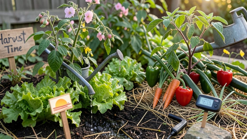 Best Time of Day to Water Vegetable Garden: Morning Drops Boost Growth by 30%