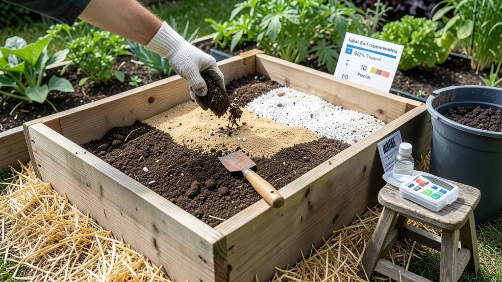 Soil Composition for Raised Vegetable Garden: Ideal Mix Ratios by Plant Type