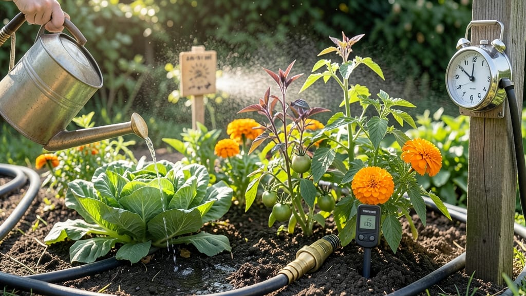 When Is the Best Time to Water a Garden: Morning Routine for Zero Waste Evaporation