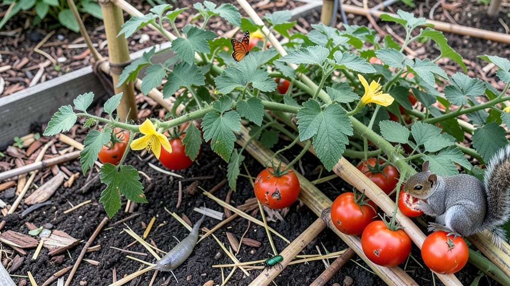 What Animals Eat Garden Tomatoes: Common Culprits and How to Protect Them