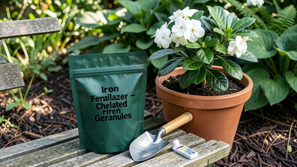 Iron for Gardenias: Acid-Loving Soil Fix for Vibrant Blooms