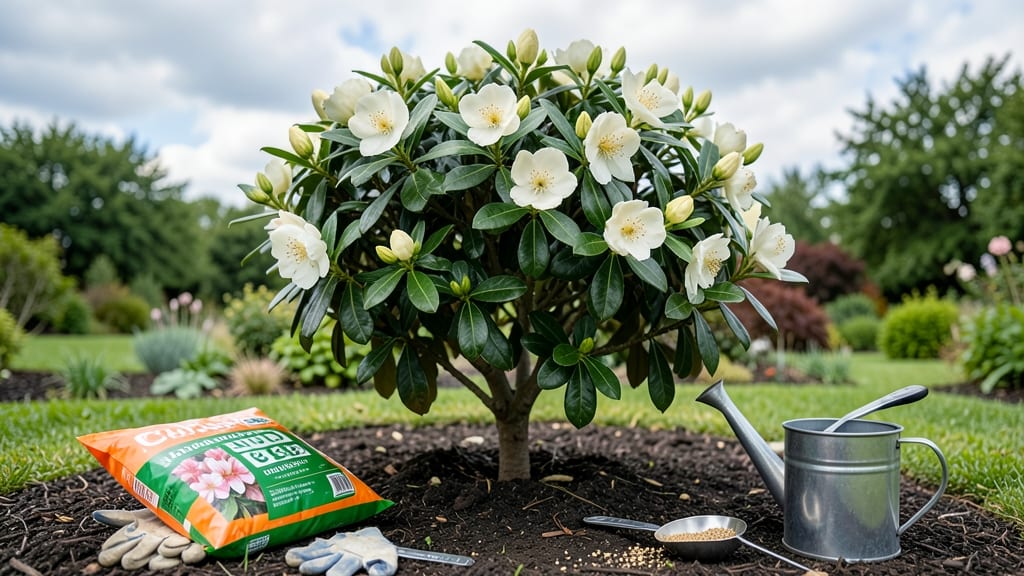 Fertilizer for Gardenia Tree: Balanced NPK Ratios for Blooms Without Leaf Burn