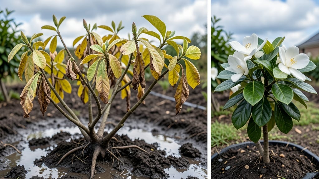 Yellow Overwatered Gardenia: How to Revive Drooping Leaves and Save Your Plant