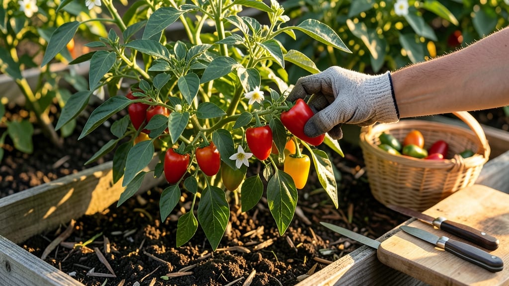 When to Pick Garden Salsa Peppers: Color-Coded Ripeness Stages for Perfect Flavor