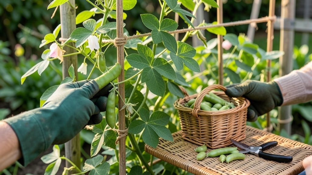 When to Pick Peas From Your Garden: 3 Signs of Peak Sweetness (Before They Toughen)
