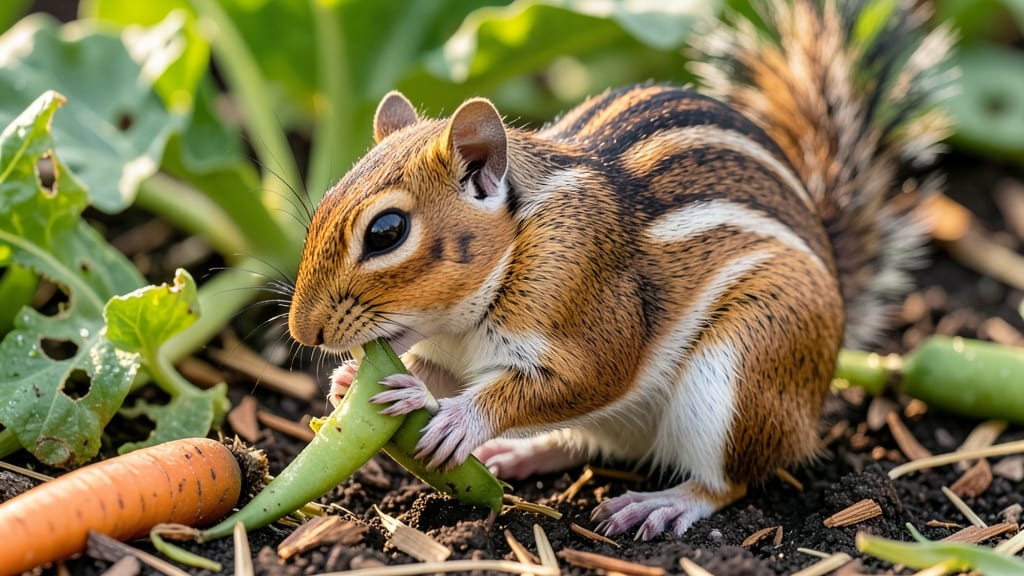 Do Chipmunks Eat Garden Plants: 10 Most-Targeted Veggies and How to Protect Them
