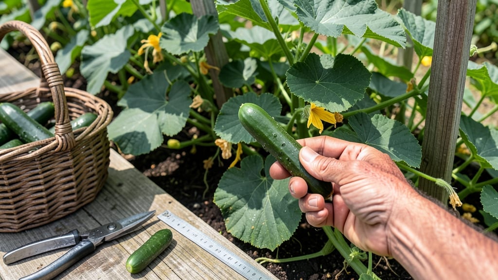 When to Harvest Cucumbers From Garden: 3 Size Checks for Peak Crunch