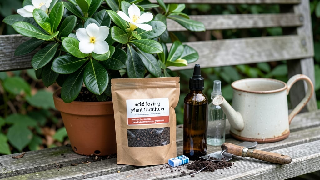 Fertilizer for Gardenias in Pots: Slow-Release Granules That Prevent Leaf Scorch