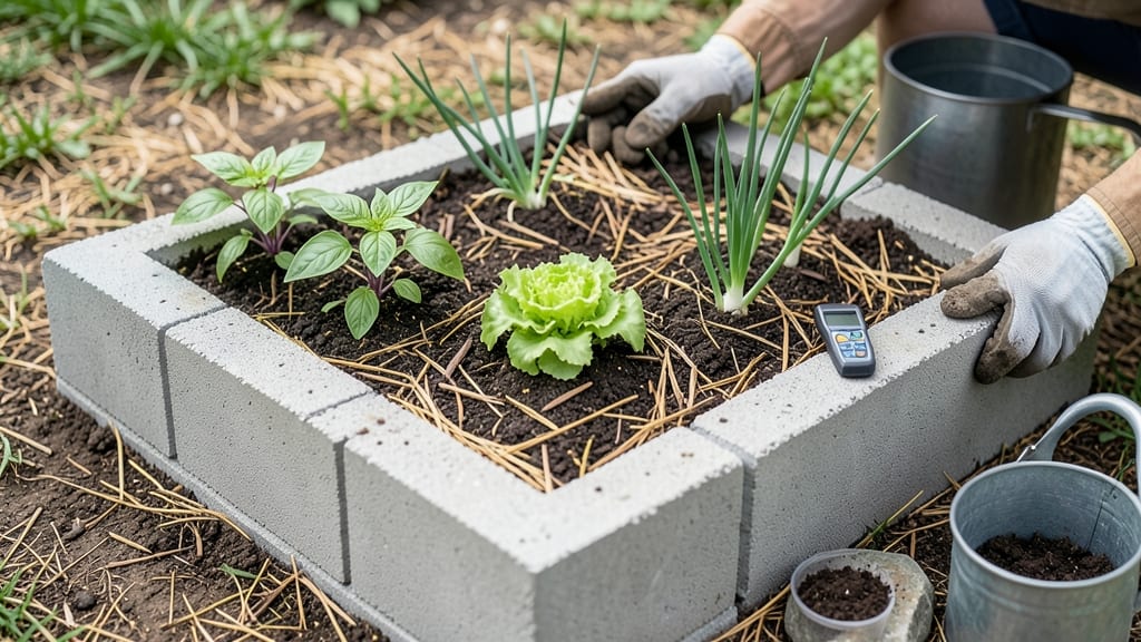 Are Cinder Blocks Safe for Vegetable Gardens: Soil pH Impact and Root Restriction Risks