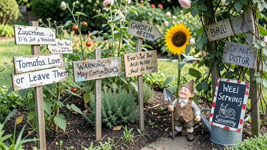 Funny Garden Signs That Actually Work: Humor Tested by Real Gardeners