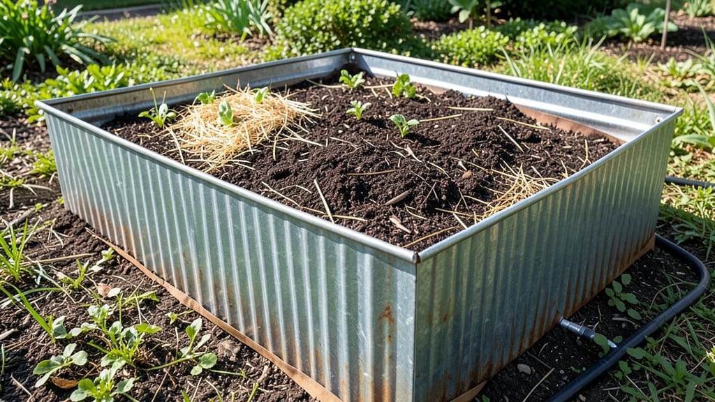 Is Corrugated Metal Safe for Garden Beds: Toxicity Risks and Plant-Specific Safety Guide