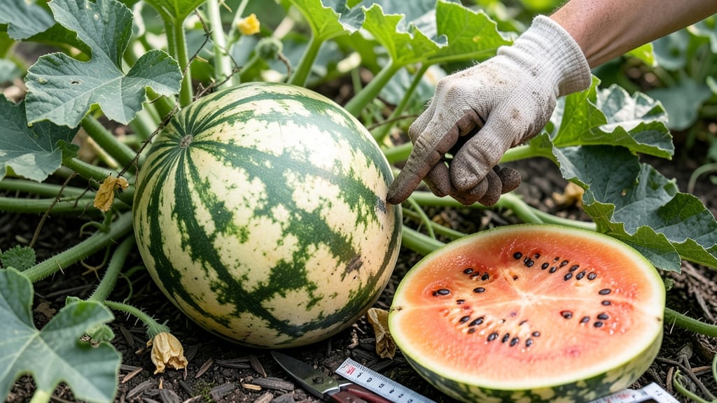 How to Know When to Pick Watermelon from Garden: 5 Taste-Test Tricks for Perfect Ripeness