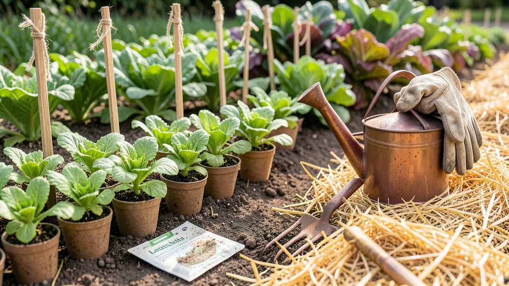 How to Grow a Lettuce Garden: Fast-Germinating Varieties and Spacing Tricks