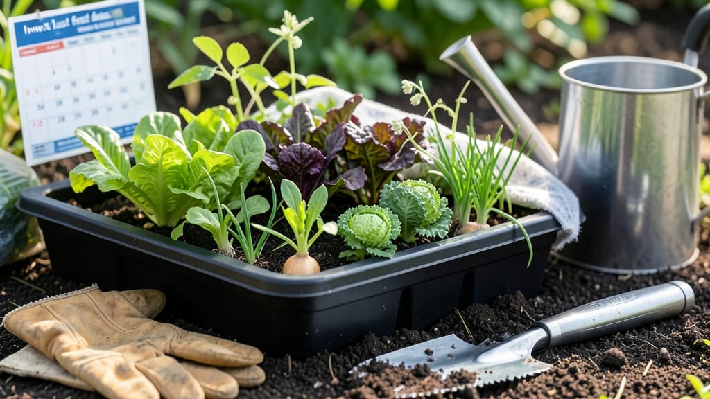 When to Plant Garden in Iowa: USDA Zone 5b Deadlines for Zero-Frost Risk Crops