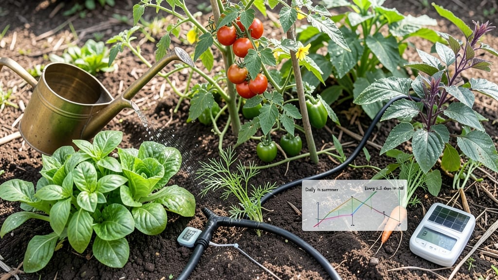 How Often to Water a Vegetable Garden: Soil Check Tricks for Zero Waste