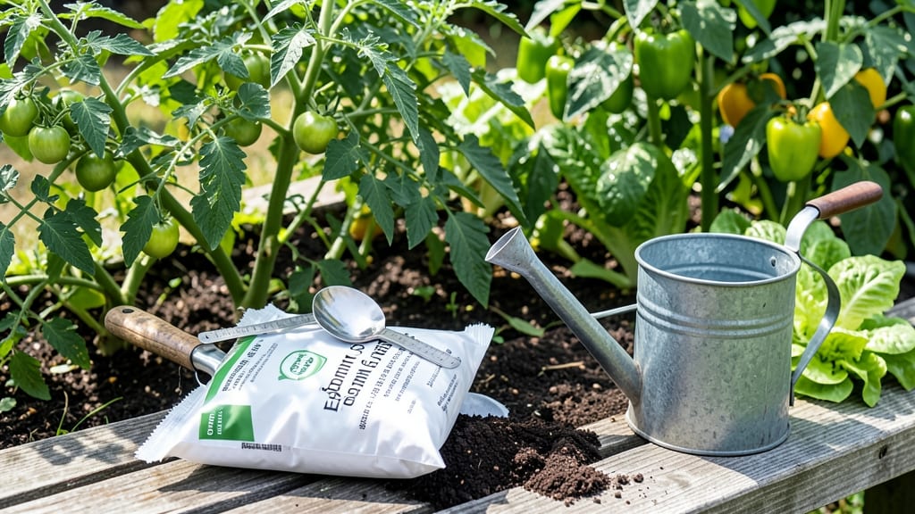 Epsom Salt for Veggie Garden: How Magnesium Boosts Growth and Fixes Deficiencies