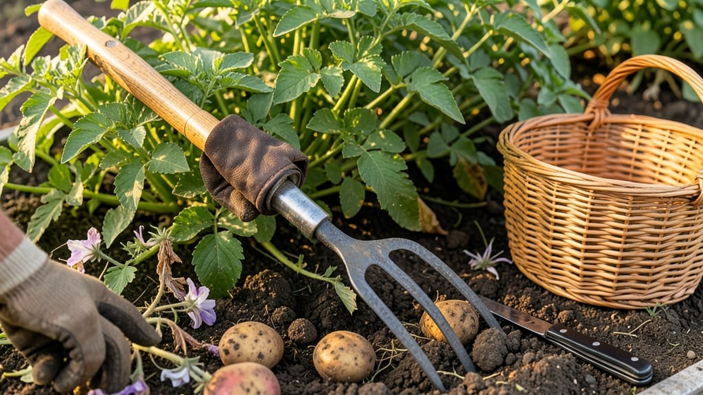 When to Harvest Potatoes From Garden: Finger-Poke Test & Blossom Tricks for Perfect Yield