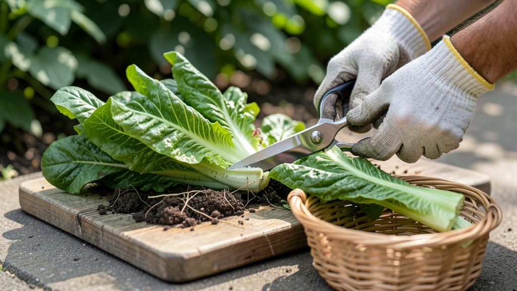 How to Harvest Romaine Lettuce from Garden: When to Pick for Crisp Stems and Bolt Resistance