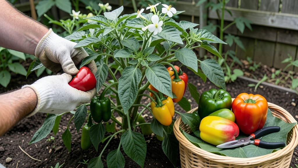 When to Pick Bell Peppers From Garden: Color-Coded Ripeness Stages You Missed