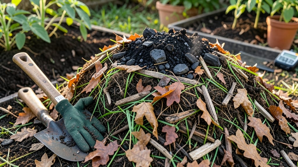 Charcoal Ash in Garden: pH-Neutralizing Benefits and Safe Application Methods