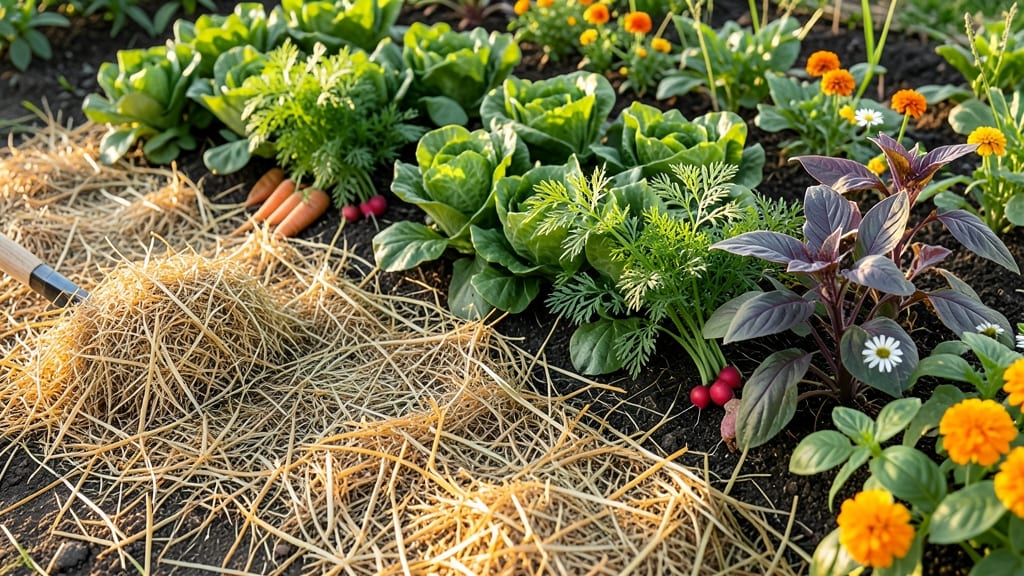 Straw Mulch for Garden Beds: Weed Suppression Power and Moisture Retention Secrets