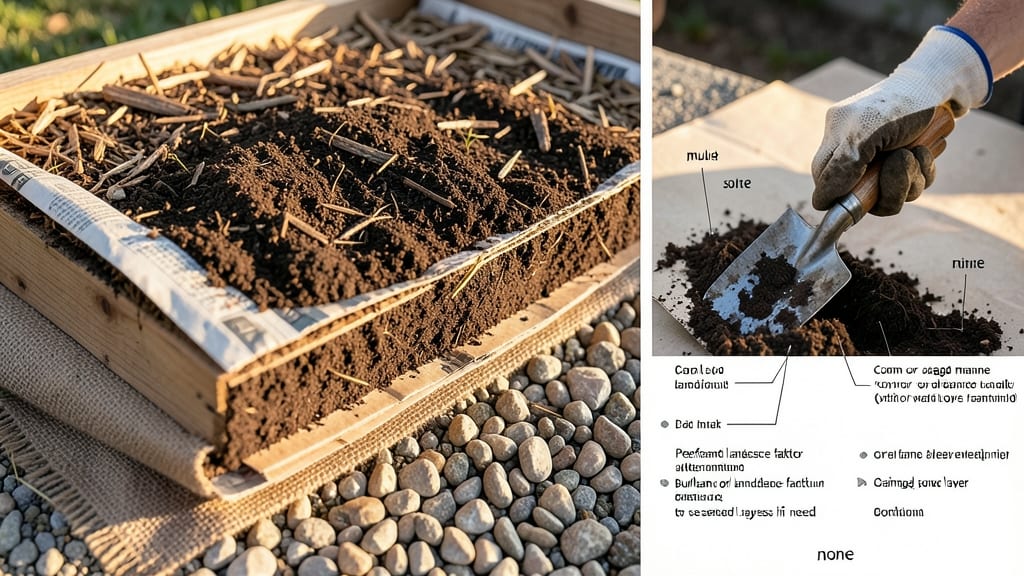 What To Put On Bottom Of Raised Garden Bed: Drainage Layers That Prevent Root Rot